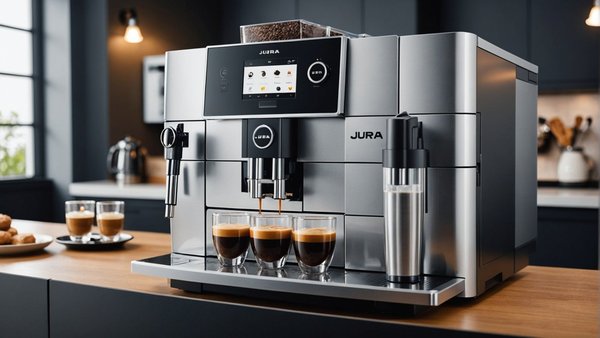 Élevez votre service café avec la cafetière jura giga x8