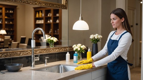 Services complets de femme de ménage à caen avec domaliance